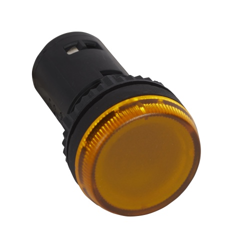 Osmoz индикаторная лампа моноблочная 24В желтая | код 024604 |  Legrand